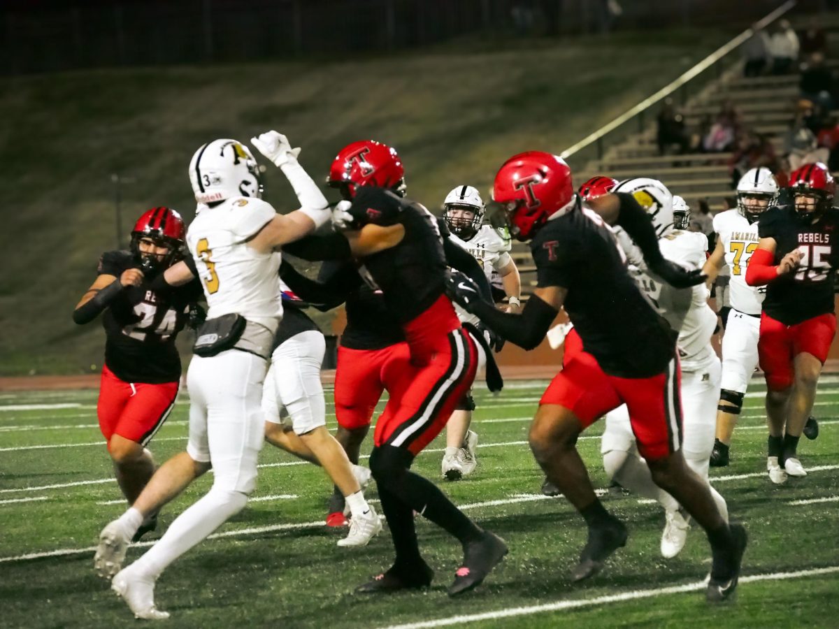 Flipping for a  Touchdown